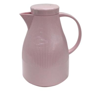 Imagem de Garrafa Térmica Plástico Lummiere Rosa Claro 1L