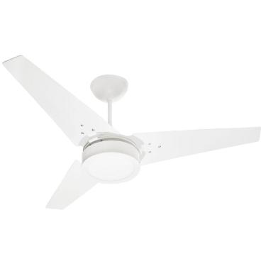 Imagem de Ventilador De Teto Venti-delta Ideal Led 3 Pás Branco Luz Branca 6000k 220v