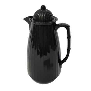 Imagem de Garrafa Térmica Bambu Preta 1lt Lyor 1 Litro