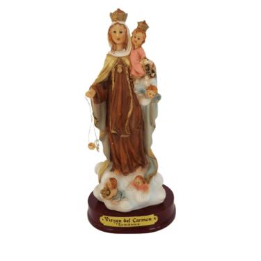 Imagem de Imagem De Santa Carmem Em Resina Romântico