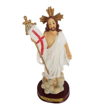 Imagem de Imagem Jesus Ressuscitado Resina Romântico