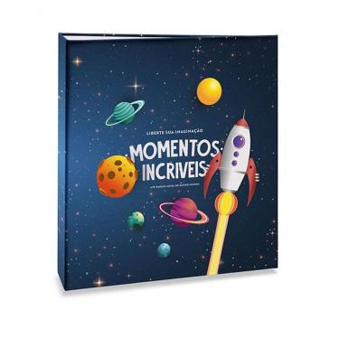 Imagem de Álbum 200 Fotos 10x15 - Infantil Espaço Azul 184