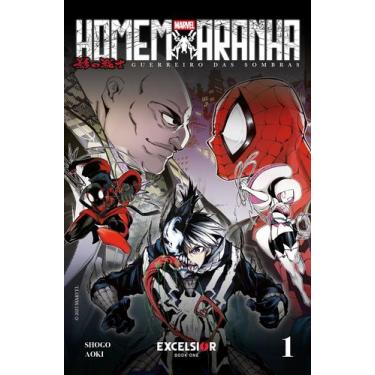 Imagem de Livro - Homem-Aranha: guerreiro das sombras  Mangá