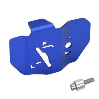 Imagem de LEDISHUN Motocicleta para Dax125 Monkey125 Bomba de Freio Traseiro Tanque de Fluido Copo de Óleo Protetor de Tampa do Reservatório (para Veículo Honda) (Azul)