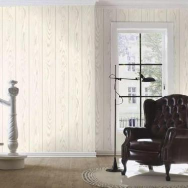 Imagem de Papel de parede madeira branco - African Queen III - Rasch