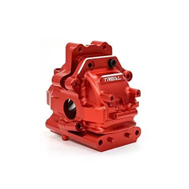 Imagem de TREAL Aluminum 7075 Front/Rear Gearbox Compatible with 1:8 Sledge Monster Truck (Red)