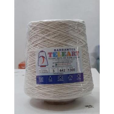 Imagem de BARBANTE TELEART Nº 3 cor 00 cru