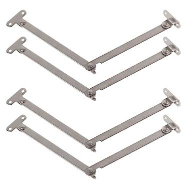 Imagem de Apoio Ao Hardware de Aço Inoxidável Sem Ferrugem da Dobradiça para Armário de Portas 5pcs para Melhorar a Casa