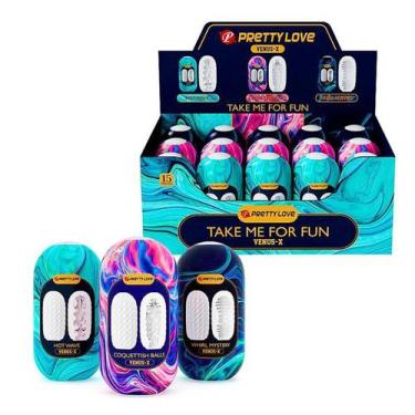 Imagem de Super Egg Masturbador Masculino Venus-X Pretty Love Whirl Mystery