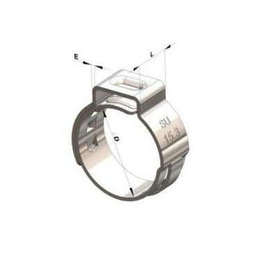 Imagem de Abraçadeira radial inox 14,5 x 12,0 mm (14.5) - SUPRENS