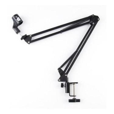 Imagem de Braço Suporte Pedestal De Mesa Articulado Para Microfones - oem