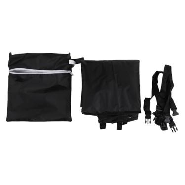 Imagem de Espreguiçadeira ao ar livre capa de água resistente à água Oxford Ploth Double Chaise Lounge Tampa com fivelas e cordões para o protetor de móveis de pátio do jardim de casa