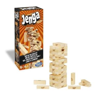 Imagem de Jogo de Torre Jenga Clássico Hasbro A2120
