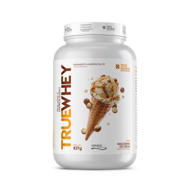 Imagem de True Whey Protein Macadâmia Ice Cream 837g True Source