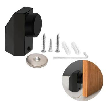 Imagem de Prendedor De Porta Magnético Preto Cpm 400 - Italy Line