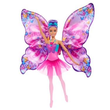 Imagem de Barbie Fantasia Boneca Bailarina Borboleta para crianças a partir de 3 anos