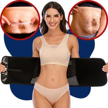 Imagem de Cinta Modeladora Pós Cirúrgica Com Compressão Ajustável para região Lo