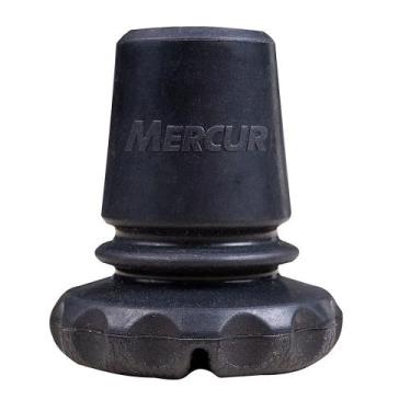 Imagem de Ponteira Articulada para Muleta Canadense BC1536 Preta - unidade - Mer