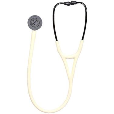 Imagem de Estetoscópio Littmann Cardiology IV - Branco Alabastro Cetim com Preto