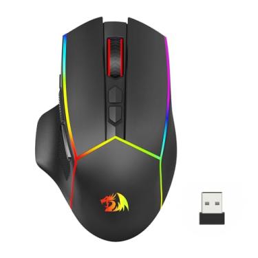 Imagem de Mouse Gamer Redragon Axe Pro RGB Preto 8000 DPI M814RGB-PRO