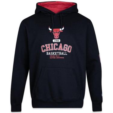 Imagem de Moletom New Era Chicago Red Bulls NBAClub House Capuz Masculino-Masculino