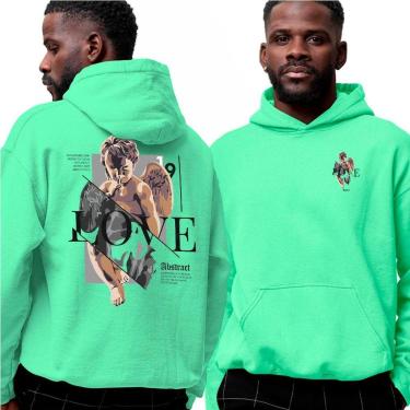 Imagem de Blusa De Frio Moletom‎ Angel Sometime Love Needs Abstract-Unissex