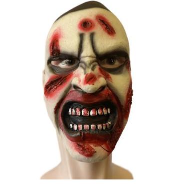 Imagem de Máscara Morto Vivo Zumbi Látex Com Elástico Terror Halloween - Blook
