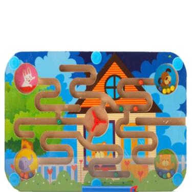 Imagem de DINÂMICOS & CONSTRUTIVOS Labirintos Magnéticos Casa, Cor: multi-colored, Tamanho único