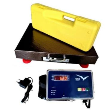 Imagem de Balança 300Kg Wifi Plataforma Eletrônica Digital Sem Fio