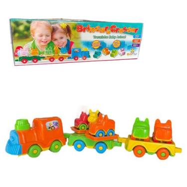 Imagem de Carrinho Carro Trenzinho baby Educativo Brinquedo Infantil Bebê - Divp