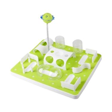 Imagem de Ｂｅｓｇａ Brinquedo Labirinto para Gatos com Comida Lenta, Quebra-cabeça DIY Fácil de Limpar, Suprimentos para Animais de Estimação, Quebra-cabeça para Gatos,