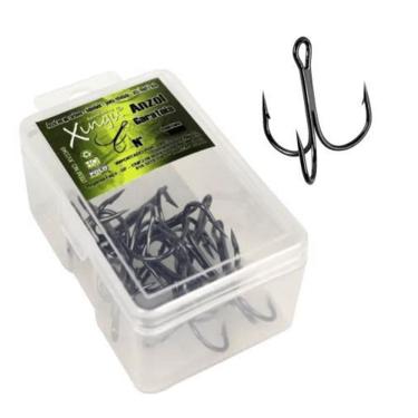 Imagem de Kit 10 Anzol Garateia Lambada Xingu N2/0  3,8Cm X 2,6Cm 