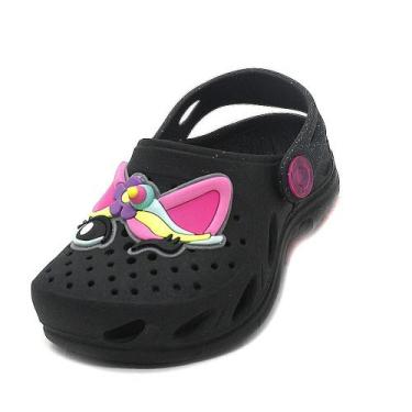 Imagem de Babuche Plugt Ventor Baby Unicornio 3D Preto 204.101.003, 25/26, Preto