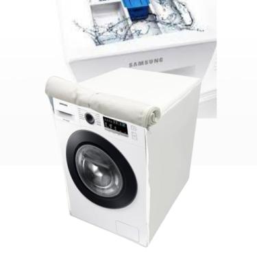 Imagem de CAPA PARA LAVADORA SAMSUNG 11KG WW4000 IMPERMEÁVEL (Branco)