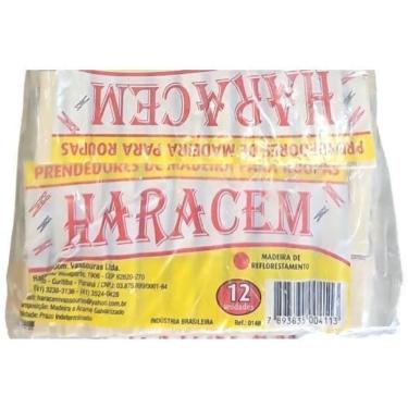 Imagem de Prendedor De Roupa Madeira Pregador Varal Kit 50 Dúzias