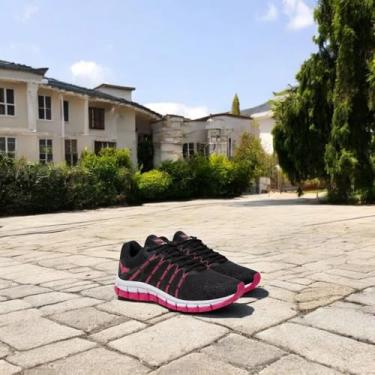 Imagem de Tênis Masculino Corrida Esportivo Ortopédico Macio Academia (Rosa, BR, Adulto, Numérico, 39)