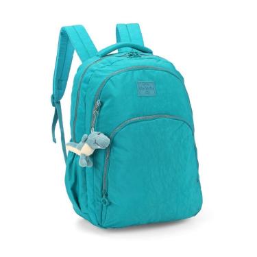 Imagem de Mochila Escolar Up4You Divisão Notebook Luxcel Verde - 7155-Unissex