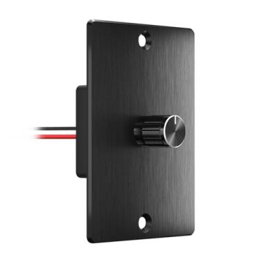 Imagem de Obeaming Interruptor de regulação de LED PWM de 12 volts 15A 180W, botão de pressão desligado, regulação de botão rotativo, regulador de intensidade de luz de 12 V 24 V para trailer, barco, caminhão