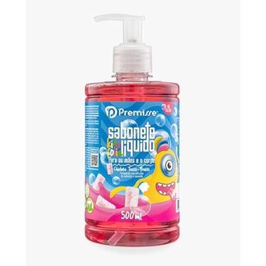 Imagem de Sabonete Liquido Kids Chiclete Tutti Frutti VEGANO HIPOALERGÊNICO 500ml