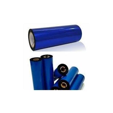 Imagem de 4 Rolos Ribbon Resina 110x74m R100 p/ Impressora Térmica Zebra ZD220 A