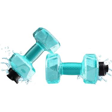 Imagem de Conjunto De 2 Halteres Aquáticos, Halteres Cheios De água Pesos De água Para Resistência Ao Exercício Em Piscina Equipamento Aeróbico De água Para Treinamento De Natação, Green