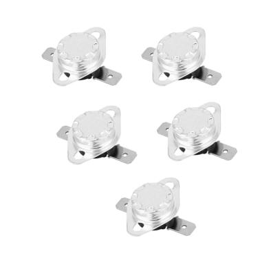 Imagem de Fafeicy KSD301 Interruptor do Termostato 5 Pacote 250V 15A Normalmente, Interruptor de Controle de Temperatura Fechada para Dispensador de água Com Panela de café (150)