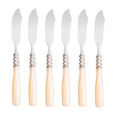 Imagem de Faca de Peixe 6 Peças Cozinha Mesa Posta Arianna Bugatti