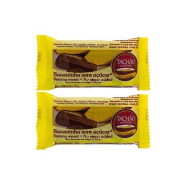 Imagem de Kit 2 Doce Bananinha Tachão sem Açúcar com 30g