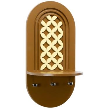 Imagem de Porta chaves com prateleira boho mdf decoração