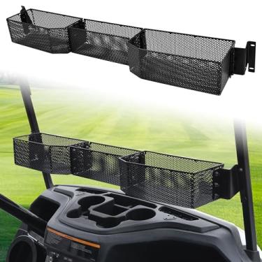 Imagem de SAUTVS Cesta de armazenamento frontal interna compatível com acessórios Yamaha Drive2 G29, organizador de armazenamento de bandeja interna frontal combinado compatível com Yamaha Drive2 G29, sem