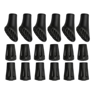 Imagem de YIJU 18 Peças Protetores de Ponta para Bastões de Caminhada Profissionais