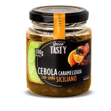 Imagem de Cebola caramelizada com toque de limao siciliano 200g - SAUCE TASTY