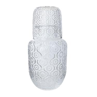 Imagem de JARRA DE VIDRO COM COPO 500ML e 145ML 