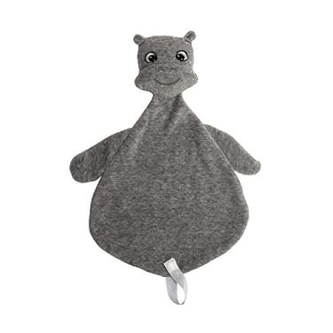 Imagem de Baby Pil Naninha para Bebê Bichinho Hipopótamo Cinza